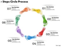 Timeline Ppt Template 7 Steps Circle Process Timeline Ppt Template 7 Steps Circle Process