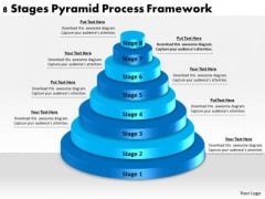 Timeline Ppt Template 8 Stages Pyramid Process Framework Timeline Ppt Template 8 Stages Pyramid Process Framework