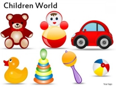 Toddlers Toys PowerPoint Templates Toddlers Toys PowerPoint Templates