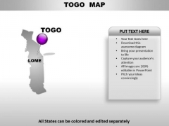 Togo Country PowerPoint Maps Togo Country PowerPoint Maps