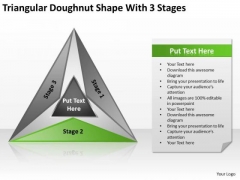 Triangular Doughnut Shape With 3 Stages Ppt Writing Business Plan PowerPoint Templates Triangular Doughnut Shape With 3 Stages Ppt Writing Business Plan PowerPoint Templates