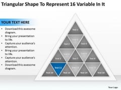 Triangular Shape To Represent 16 Variable In It Ppt New Business Ideas PowerPoint Templates Triangular Shape To Represent 16 Variable In It Ppt New Business Ideas PowerPoint Templates