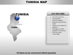 Tunisa Country PowerPoint Maps Tunisa Country PowerPoint Maps