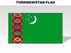 Turkmnistan Country PowerPoint Flags Turkmnistan Country PowerPoint Flags