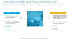 Unified Business Consumer Marketing Strategy Multi Channel Challenges Ways Overcome Them Professional PDF Unified Business Consumer Marketing Strategy Multi Channel Challenges Ways Overcome Them Professional PDF