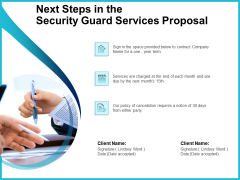 Uniformed Security Next Steps In The Security Guard Services Proposal Rules PDF Uniformed Security Next Steps In The Security Guard Services Proposal Rules PDF