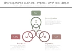 User Experience Business Template Powerpoint Shapes User Experience Business Template Powerpoint Shapes