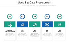 Uses Big Data Procurement Ppt PowerPoint Presentation Model Gridlines Cpb Pdf