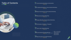Using Bots Marketing Strategy Table Of Contents Microsoft PDF Using Bots Marketing Strategy Table Of Contents Microsoft PDF
