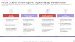 Utilization Of Digital Industry Evolution Methods Future Outlook Of Banking After Digital Industry Transformation Information PDF