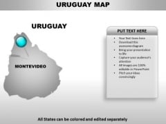 Uruguay Country PowerPoint Maps Uruguay Country PowerPoint Maps