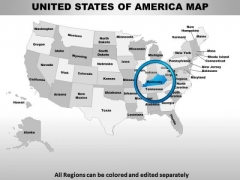 us states maps powerpoint templates backgrounds presentation slides