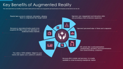 VR And AR IT Key Benefits Of Augmented Reality Ppt Gallery Grid PDF VR And AR IT Key Benefits Of Augmented Reality Ppt Gallery Grid PDF