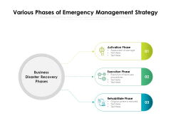 Various Phases Of Emergency Management Strategy Ppt PowerPoint Presentation Gallery Layout PDF Various Phases Of Emergency Management Strategy Ppt PowerPoint Presentation Gallery Layout PDF