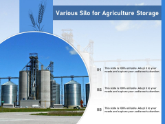 Various Silo For Agriculture Storage Ppt PowerPoint Presentation File Guide PDF Various Silo For Agriculture Storage Ppt PowerPoint Presentation File Guide PDF