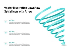 Vector Illustration Downflow Spiral Icon With Arrow Ppt PowerPoint Presentation Icon Format PDF Vector Illustration Downflow Spiral Icon With Arrow Ppt PowerPoint Presentation Icon Format PDF