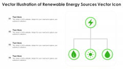Vector Illustration Of Renewable Energy Sources Vector Icon Ppt Show Format PDF