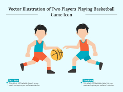 Vector Illustration Of Two Players Playing Basketball Game Icon Ppt PowerPoint Presentation Professional Images PDF Vector Illustration Of Two Players Playing Basketball Game Icon Ppt PowerPoint Presentation Professional Images PDF