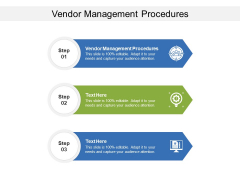 Vendor Management Procedures Ppt PowerPoint Presentation Inspiration Display Cpb