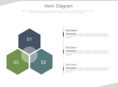 Venn Diagram With Three Steps Powerpoint Slides Venn Diagram With Three Steps Powerpoint Slides