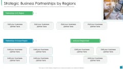 Venture Capital Pitch Decks For Private Companies Strategic Business Partnerships By Regions Summary PDF Venture Capital Pitch Decks For Private Companies Strategic Business Partnerships By Regions Summary PDF