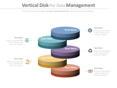 Vertical Steps For Data Management Powerpoint Template Vertical Steps For Data Management Powerpoint Template