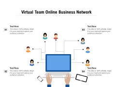 Virtual Team Online Business Network Ppt PowerPoint Presentation Icon Slides PDF
