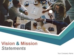 Vision And Mission Statements Ppt Examples Slides