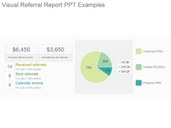 Visual Referral Report Ppt Examples