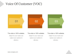 Voice Of Customer Voc Ppt PowerPoint Presentation Inspiration Voice Of Customer Voc Ppt PowerPoint Presentation Inspiration