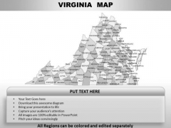 Virginia PowerPoint Maps Virginia PowerPoint Maps