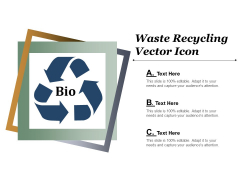Waste Recycling Vector Icon Ppt PowerPoint Presentation Infographic Template Layouts Waste Recycling Vector Icon Ppt PowerPoint Presentation Infographic Template Layouts