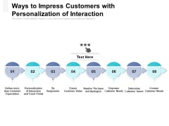 Ways To Impress Customers With Personalization Of Interaction Ppt PowerPoint Presentation Outline Show PDF Ways To Impress Customers With Personalization Of Interaction Ppt PowerPoint Presentation Outline Show PDF