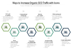 Ways To Increase Organic SEO Traffic With Icons Ppt PowerPoint Presentation File Background Images Ways To Increase Organic SEO Traffic With Icons Ppt PowerPoint Presentation File Background Images