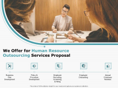 We Offer For Human Resource Outsourcing Services Proposal Ppt File Smartart PDF We Offer For Human Resource Outsourcing Services Proposal Ppt File Smartart PDF