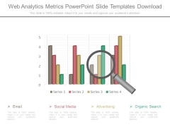 Web Analytics Metrics Powerpoint Slide Templates Download