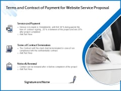 Web Design Template Terms And Contract Of Payment For Website Service Proposal Template PDF Web Design Template Terms And Contract Of Payment For Website Service Proposal Template PDF