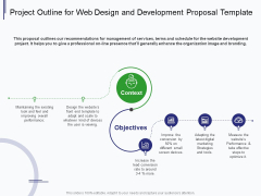 Web Development It And Design Project Outline For Web Design And Development Ppt Inspiration Deck PDF Web Development It And Design Project Outline For Web Design And Development Ppt Inspiration Deck PDF