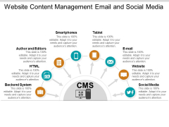 Website Content Management Email And Social Media Ppt Powerpoint Presentation Infographic Template Icons Website Content Management Email And Social Media Ppt Powerpoint Presentation Infographic Template Icons
