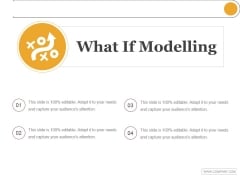 What If Modelling Template 1 Ppt PowerPoint Presentation Sample What If Modelling Template 1 Ppt PowerPoint Presentation Sample
