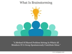 What Is Brainstorming Ppt PowerPoint Presentation Files What Is Brainstorming Ppt PowerPoint Presentation Files