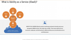 What Is Identity As A Service Idaas Ppt Ideas Graphic Images