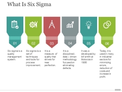 what is six sigma ppt powerpoint presentation file formats