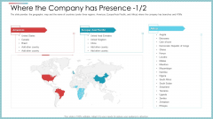 Where The Company Has Presence Ppt Deck PDF Where The Company Has Presence Ppt Deck PDF