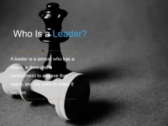 Who Is A Leader Ppt PowerPoint Presentation Sample Who Is A Leader Ppt PowerPoint Presentation Sample