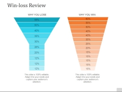 Win Loss Review Ppt PowerPoint Presentation Model Guidelines