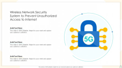 Wireless Network Security System To Prevent Unauthorized Access To Internet Elements PDF Wireless Network Security System To Prevent Unauthorized Access To Internet Elements PDF