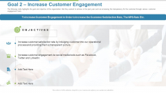 Work Execution Liability Goal 2 Increase Customer Engagement Ppt Summary Outline PDF Work Execution Liability Goal 2 Increase Customer Engagement Ppt Summary Outline PDF