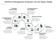 Workforce Management Employee Job And Salary Details Ppt PowerPoint Presentation Outline Background Image Workforce Management Employee Job And Salary Details Ppt PowerPoint Presentation Outline Background Image