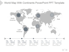 continent powerpoint templates slides and graphics continent template